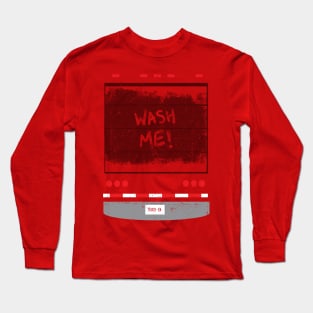 Wash Me! Truck Back Long Sleeve T-Shirt